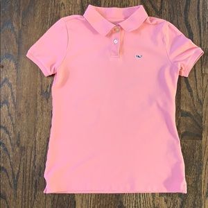 Vineyard vines Polo Pink Girls Medium (10-12)